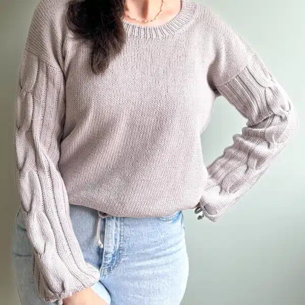 KIT Patrón + Hilos — Jersey Jacinto Sweater